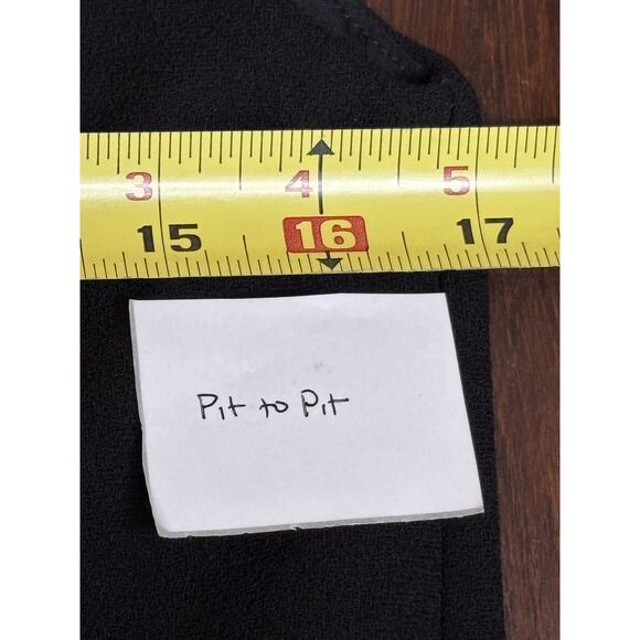 Billy Reid Black Sleeveless Crepe Nicholson Midi Dress Size 4 - Picture 6 of 8